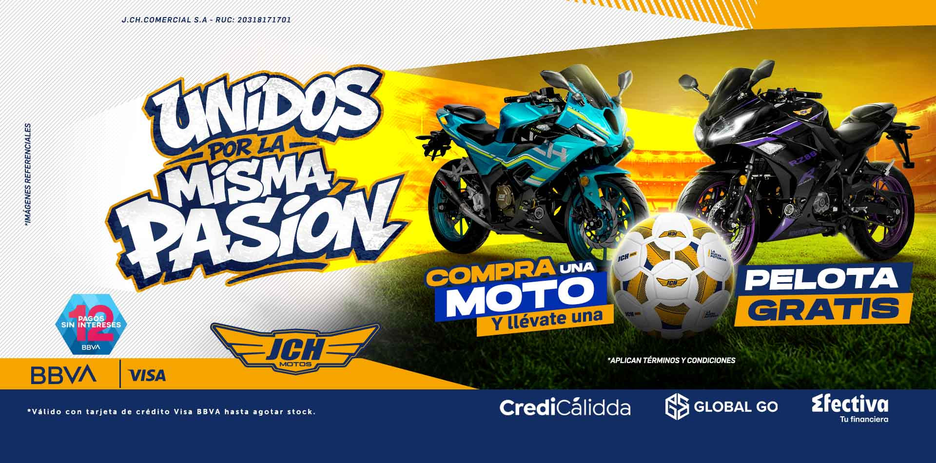 Banner CAMPAÑA “UNIDOS POR LA MISMA PASIÓN”