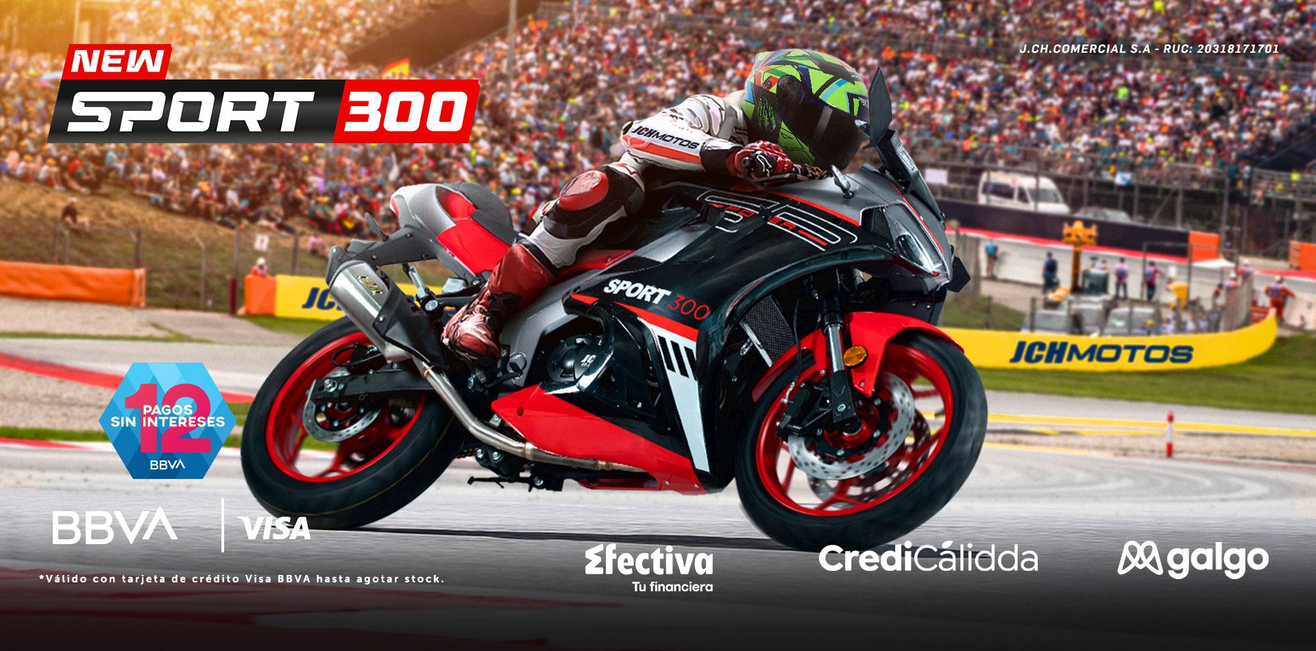 Moto Pistera Sport 300