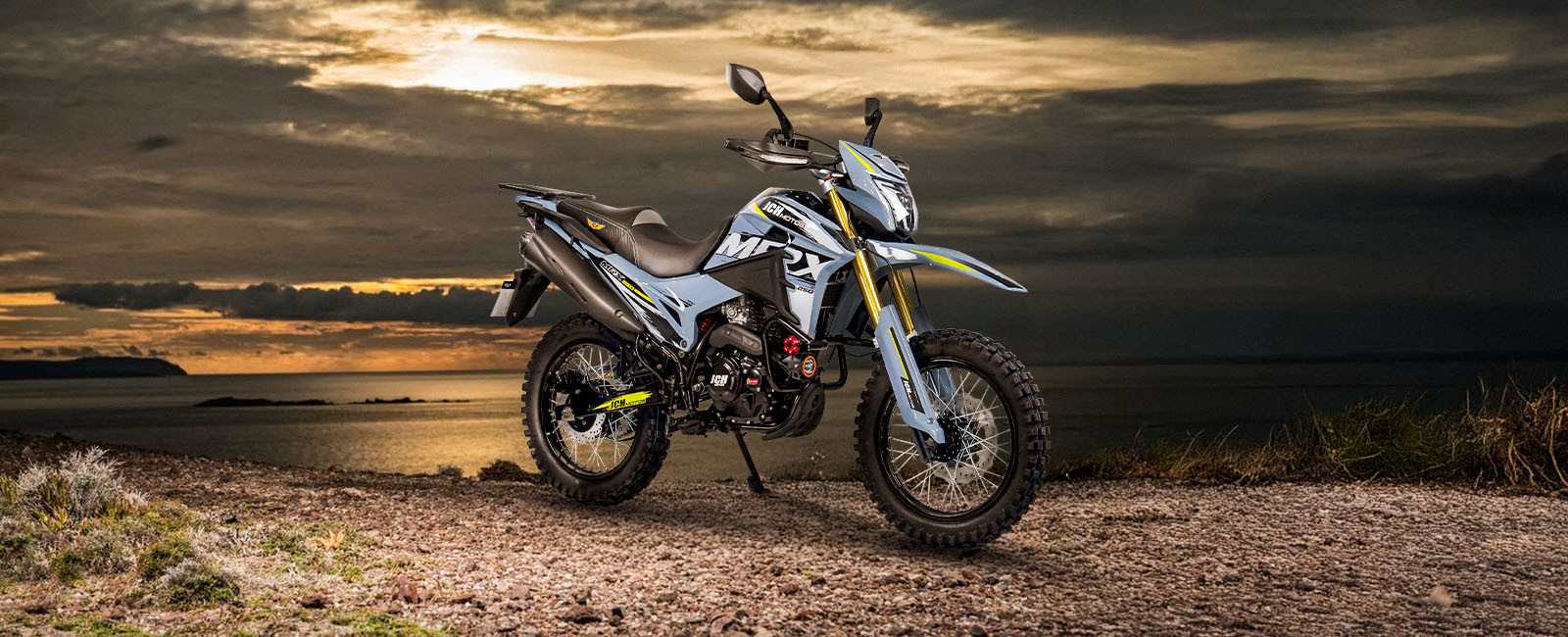 banner principal de la Moto todo terreno MRX 250