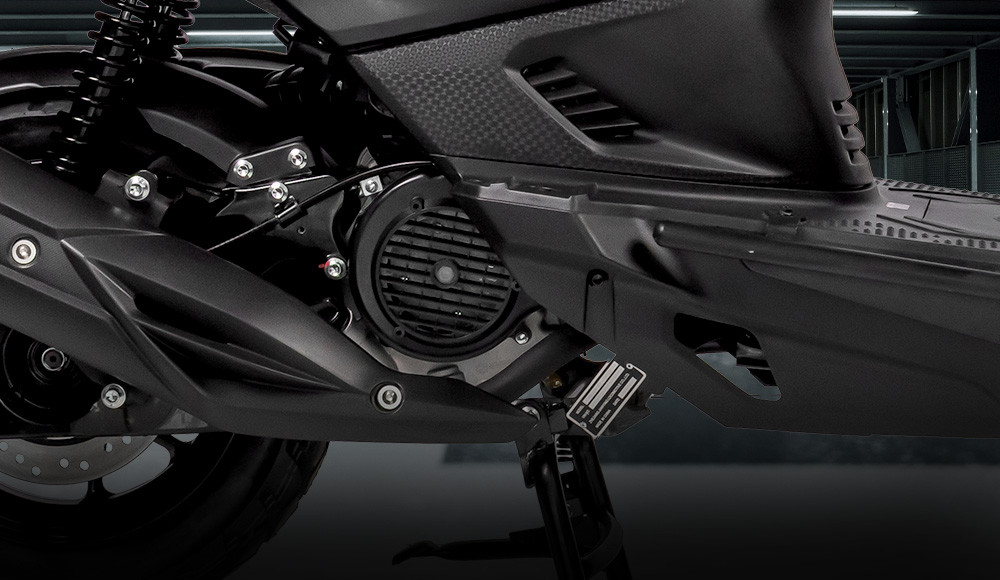 Moto Scooter ENJOY 150 V2 detalle del motor