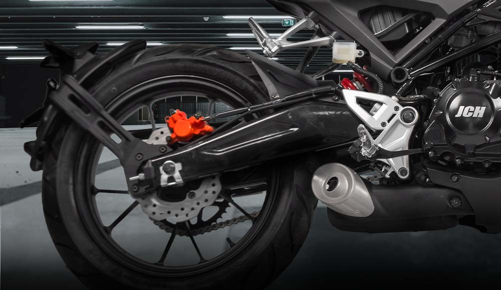 X-drive 250 parte posterior