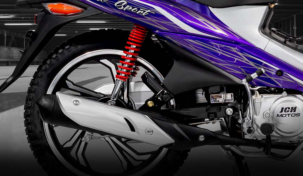 Moto Scooter ONE 125 parte posterior