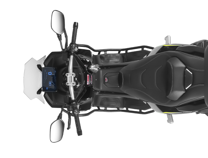 La perfección de los detalles de la Moto Scooter NEW STREET 175