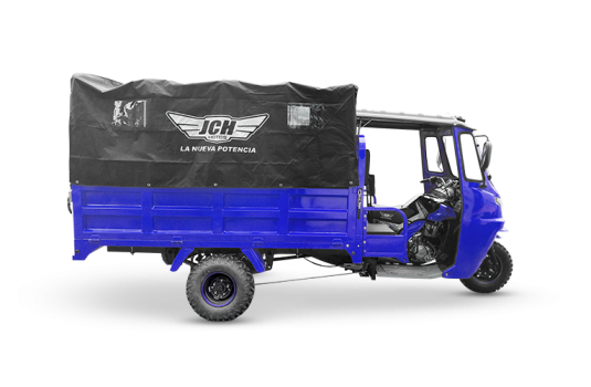 Moto carguero JCH 350 XL color azul